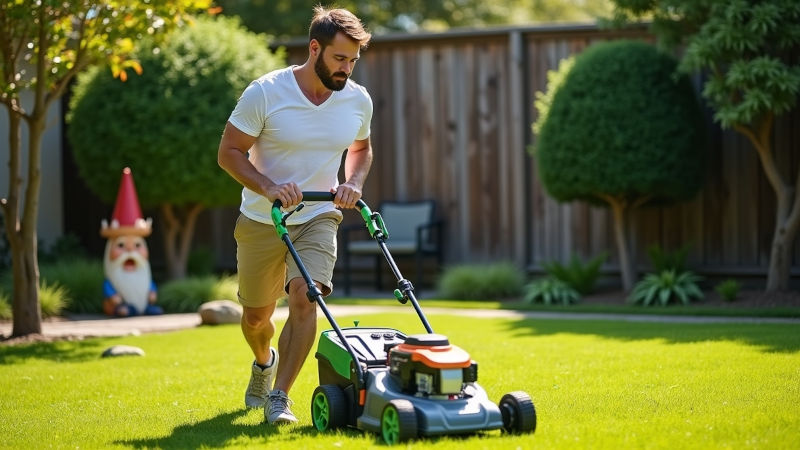 Top Selling Best Brushless Cordless Lawn Mower for Home Use in USA