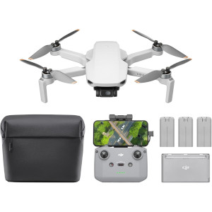 DJI Mini 4K Fly More Combo GPS Drone with 4K UHD Camera