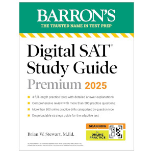 Digital SAT Study Guide Premium 2025 by Barron's
